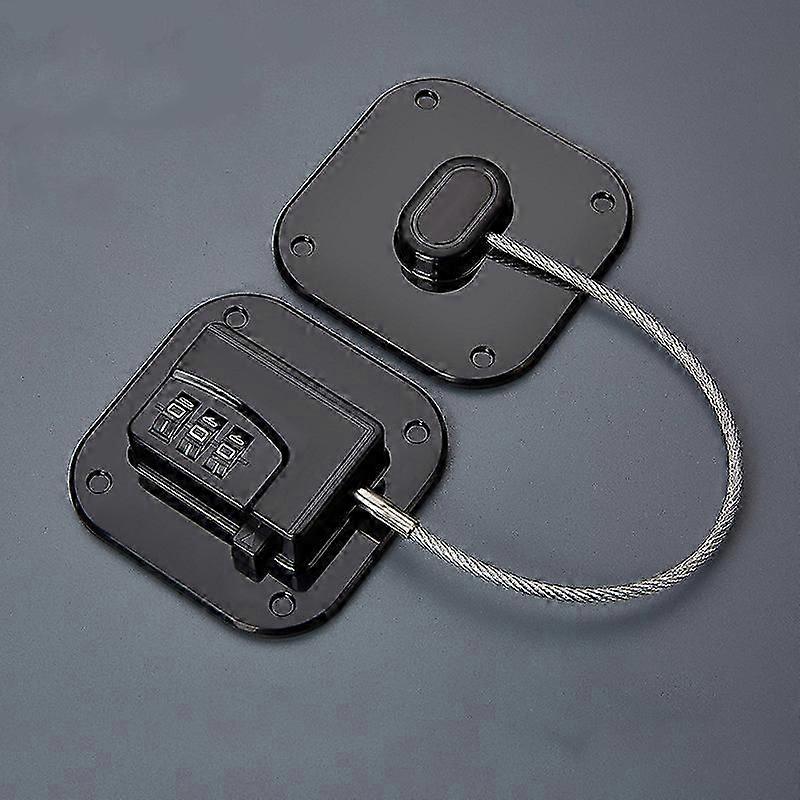 Boutique 1 Pack Refrigerator Lock - Heavy Duty Combination Fridge Lock