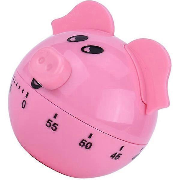 Timer Pig Shaped Mechanical Timer Countdown 60 Minutes Cooking Timer for Home Children's Classroom Activities