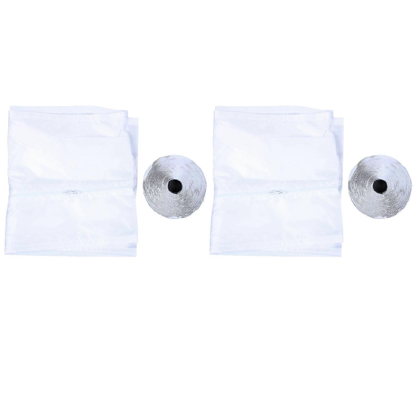 2X AirLock Window Seal for Portable Air Conditioner,400 Cm Flexible Plate Window Seal for Mobile Air
