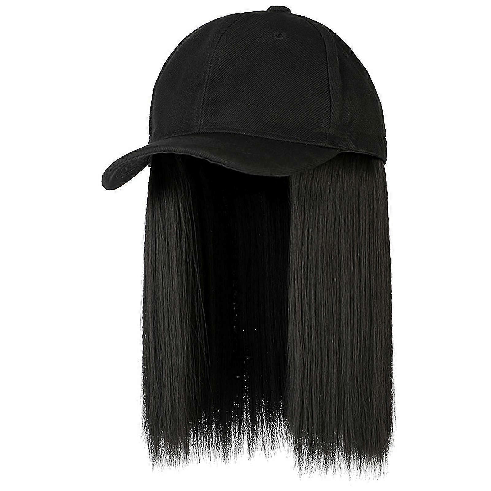 Baseball Cap Wig Nature Color Style High Density Hair Wigs for Cosplay Party