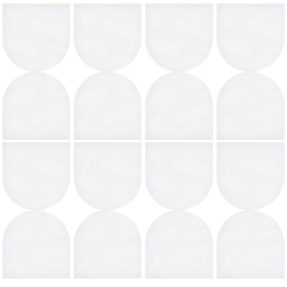 100pcs White Antistatic Vinyl Record Sleeves for Safe Storage of and Albums