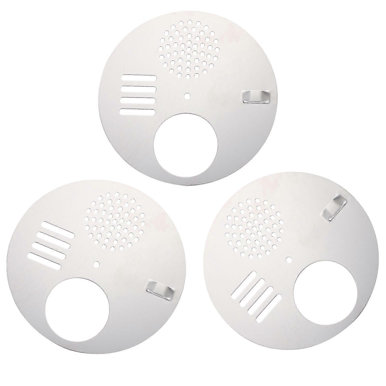 Stainless Steel Beehive Entrance Reducer for Hive Use 5Pcs Rotating Gate