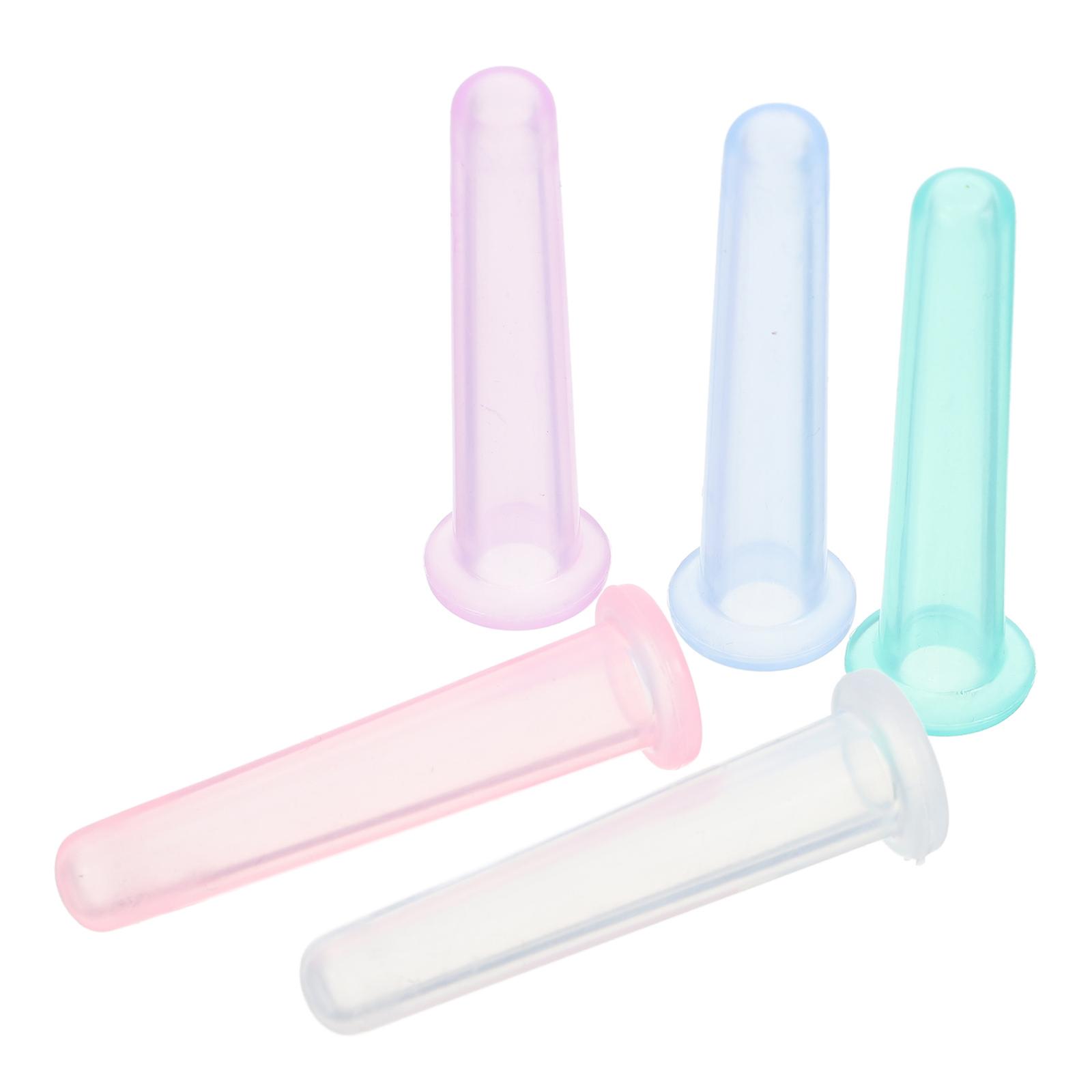 5pcs Professional Silicone Cups For Face And Eye Massage Durable And Safe Tools For Skin Care And Wrinkle Reduction