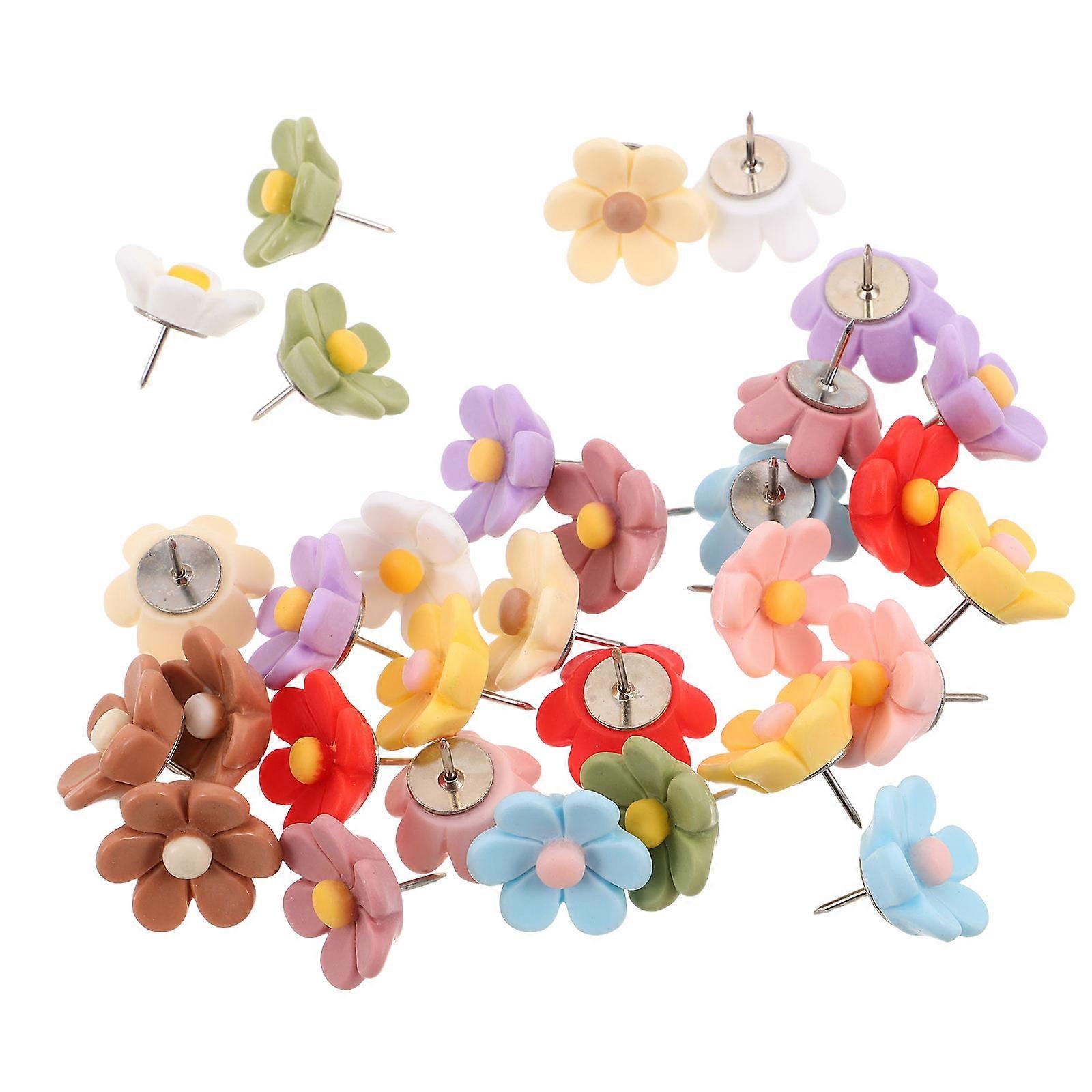 Push Pins 30Pcs Special Decorative Thumb Tacks For Securing Photos And Notes Ideal For Office And Home Environments