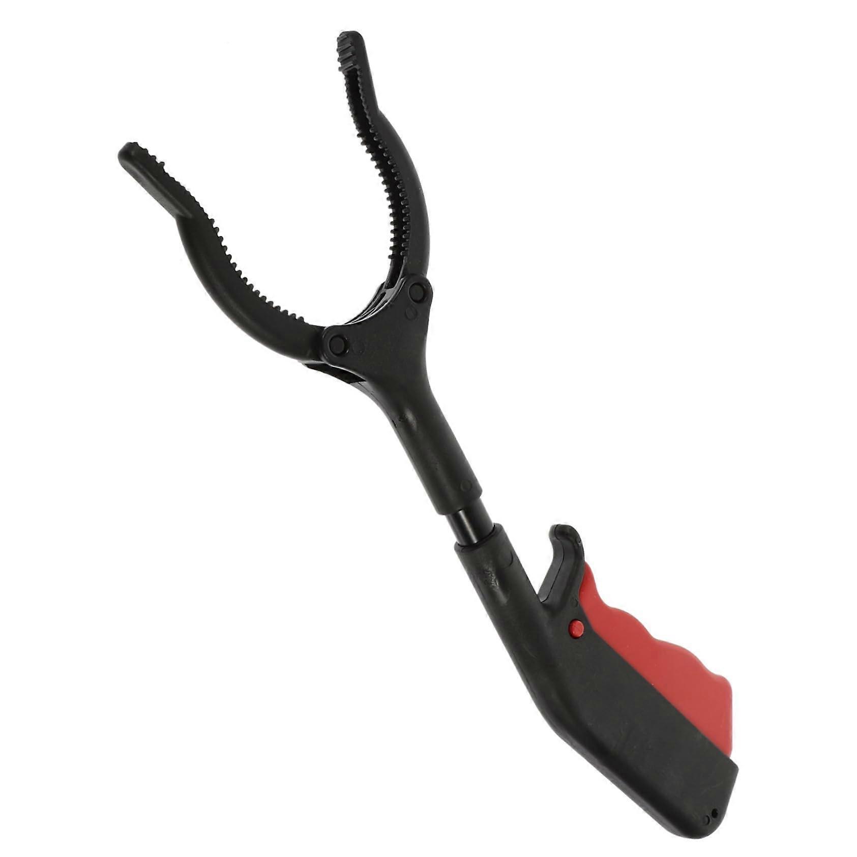Gripper Tool Trash Picking Clips Reusable ABS Tongs Black Rubbish Collector for Waste Disposal and Litter Picking