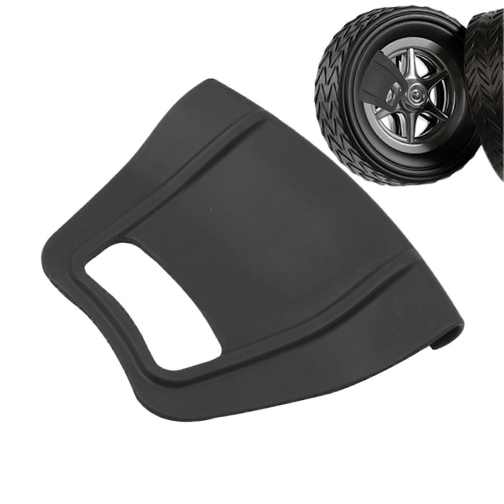 Rim Shield Tire Rim Tool for Motorcycle and Car Tire Changing, Aligning & Mounting, Non-Slip Protection, Black