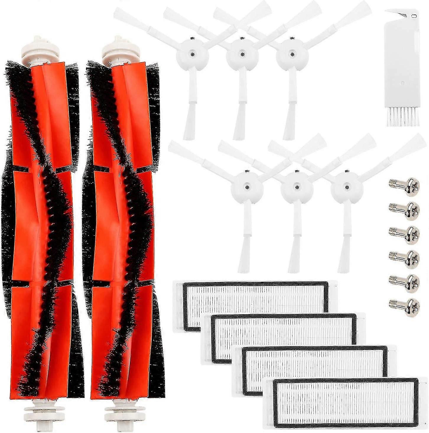 Vacuum Cleaner Accessories for Xiaomi Mi Robot 6 Side Brushes 4 HEPA Filters