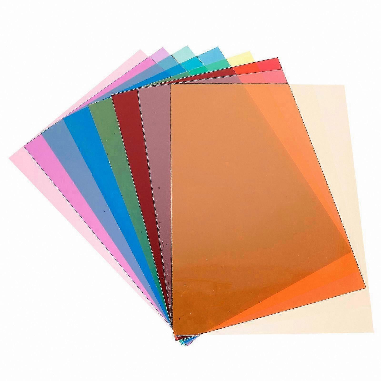 1 Set Replacement Light Gel PVC Colored Lighting Filter for Flash Strobe