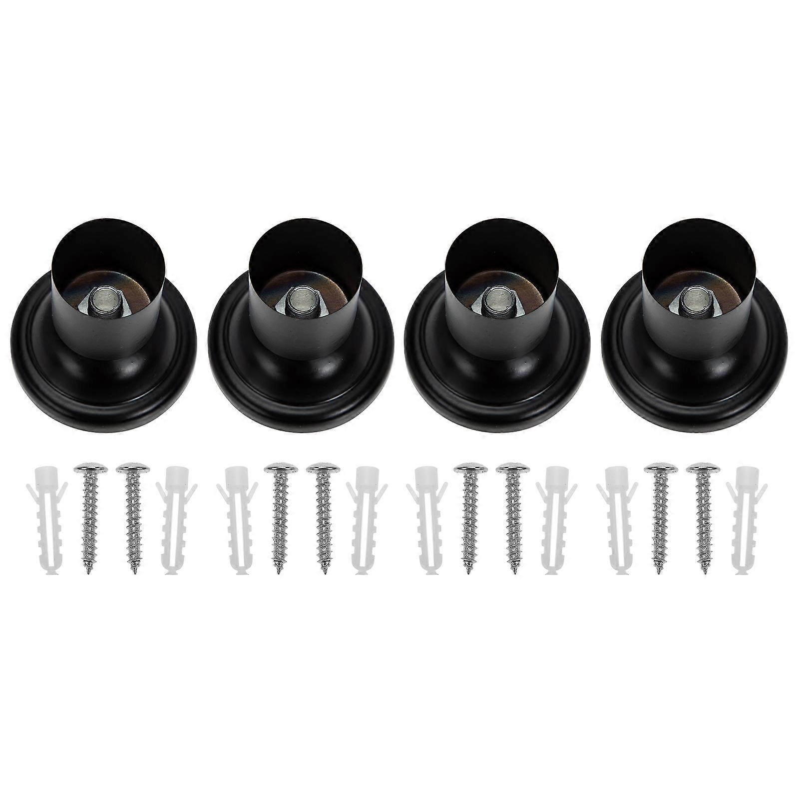 DIY Light Cup 1 Set Ceiling Light Fixing Tool For Homeowners 5.6x5.6cm Black Anti-Rust Design