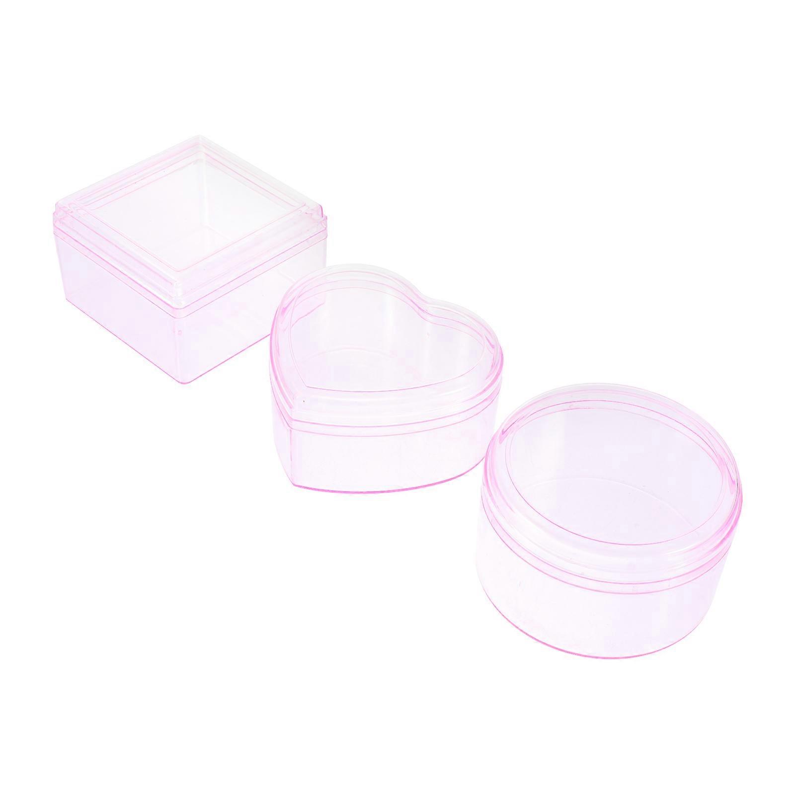 Snack Organizer Box 3Pcs Made From Premium Plastic For DIY Enthusiasts With Multi-Purpose Functionality