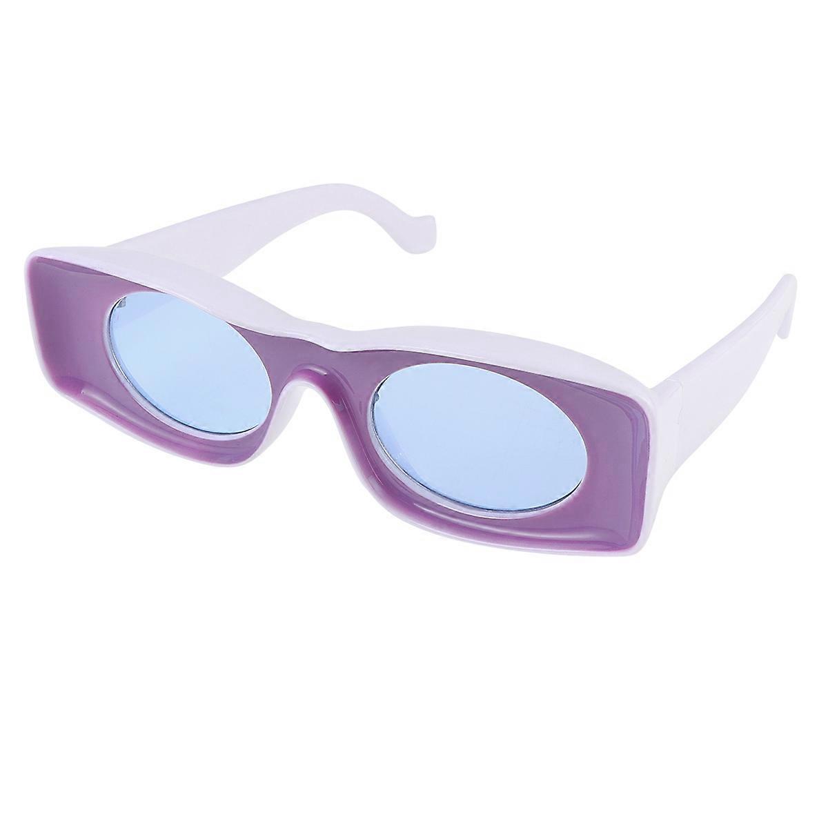 Retro sunglasses with Vibrant Colors and Durable PC Material for Decoration Multi Color Small Frame Lightweight Strong UV Protection