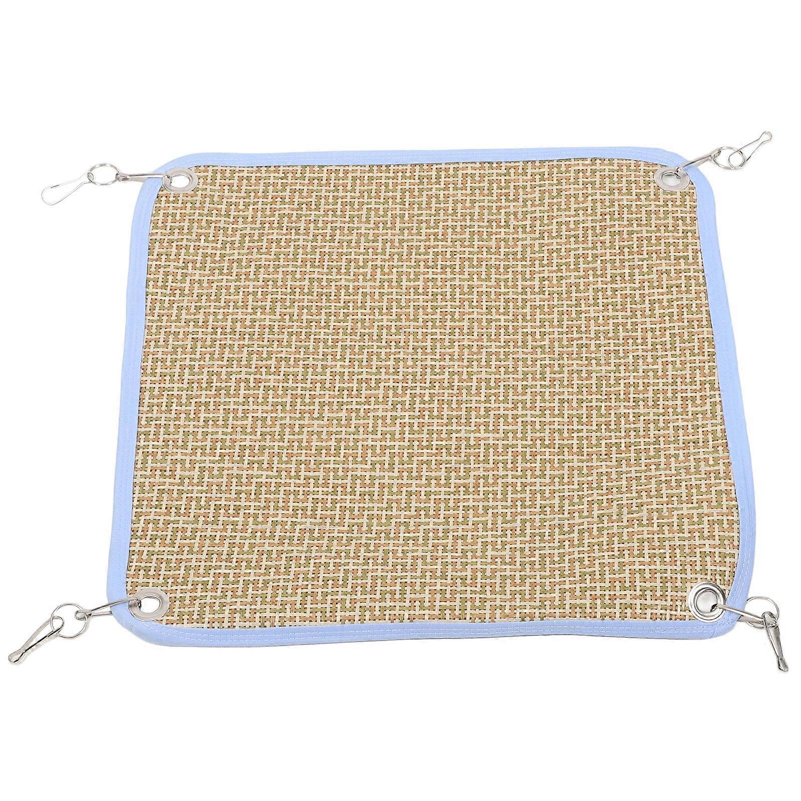 Hamster Swing Hanging Toy 1 Set Mouse Chinchilla Rat Molar Toy Straw Swing Hammock