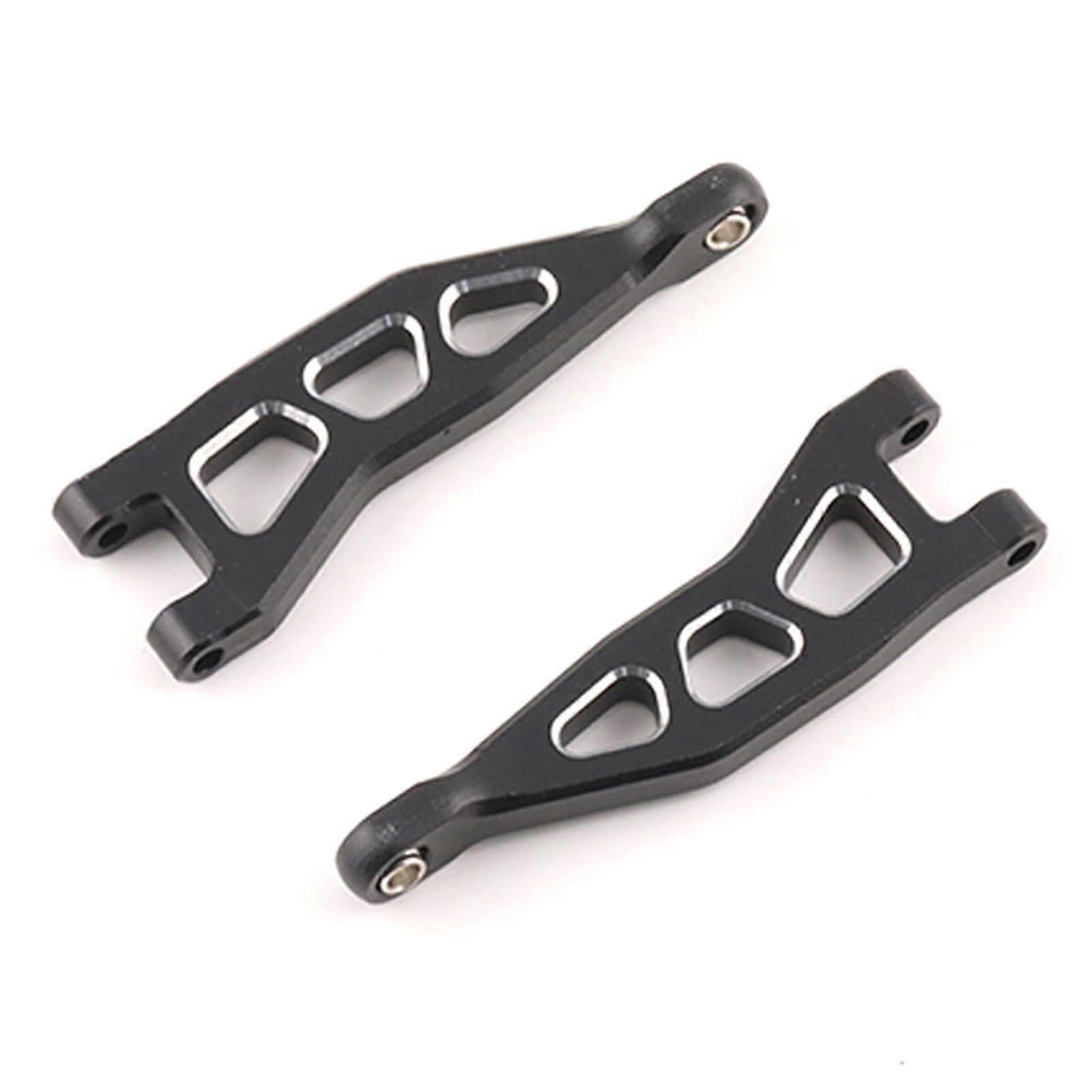 Aluminium Rear Upper Control Arm Replacement Parts for ARRMA 1/18 2S Granite Grom RTR ARA2102 RC Car, Black Color