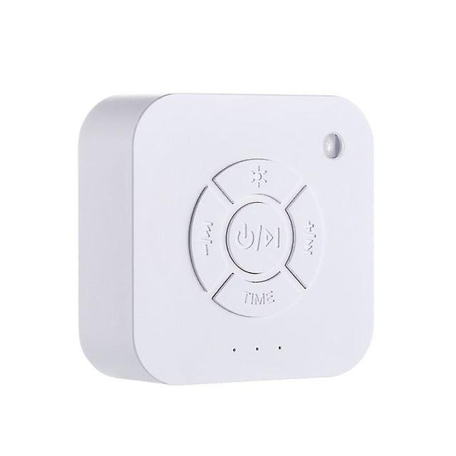 White Noise Machine Usb Rechargeable Timed Shutdown Sleep Sound Machine Sleeping Relax For Baby Adult Travel White Noise Box
