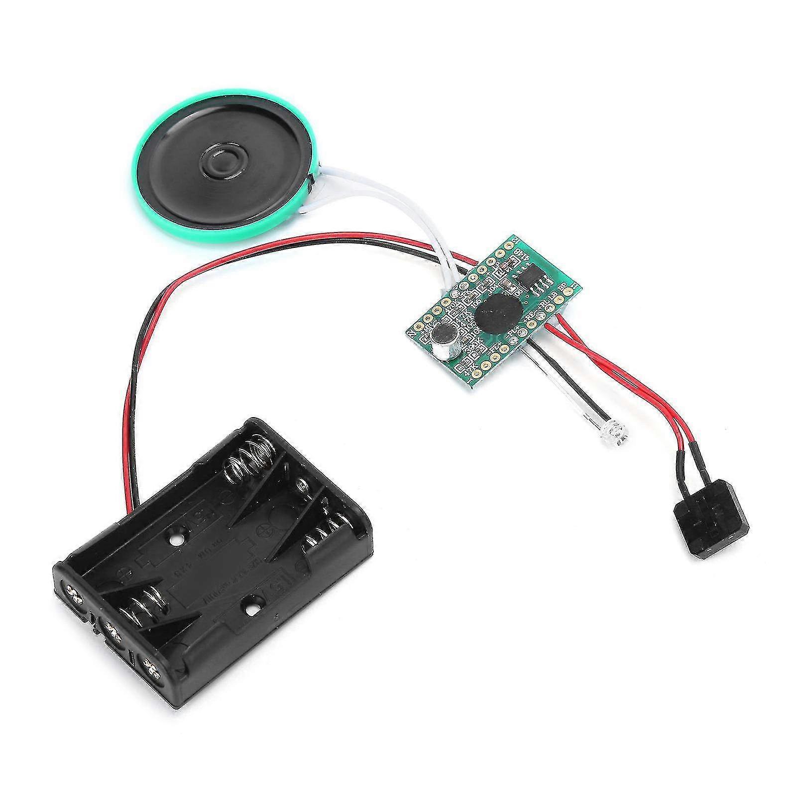 DIY Audio Voice Light Sensor Module with 4-Minute Recording & Playback - Play Once Accessory for Creative Projects