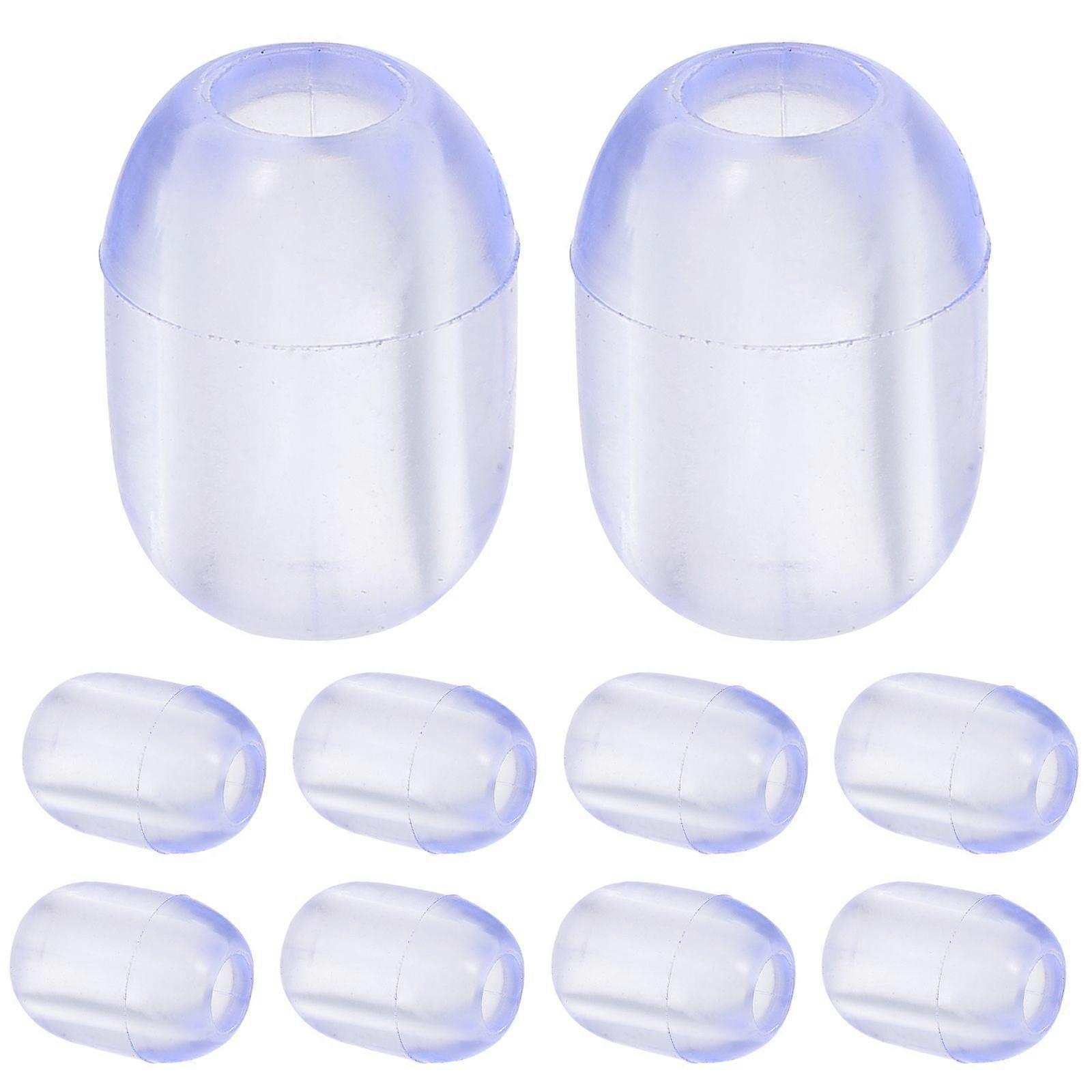 सुरक्षात्मक सिंक ग्रिड के लिए 10pcs रसोई सिंक रैक फीट रबर रिप्लेसमेंट फीट वायर बंपर रक्षक