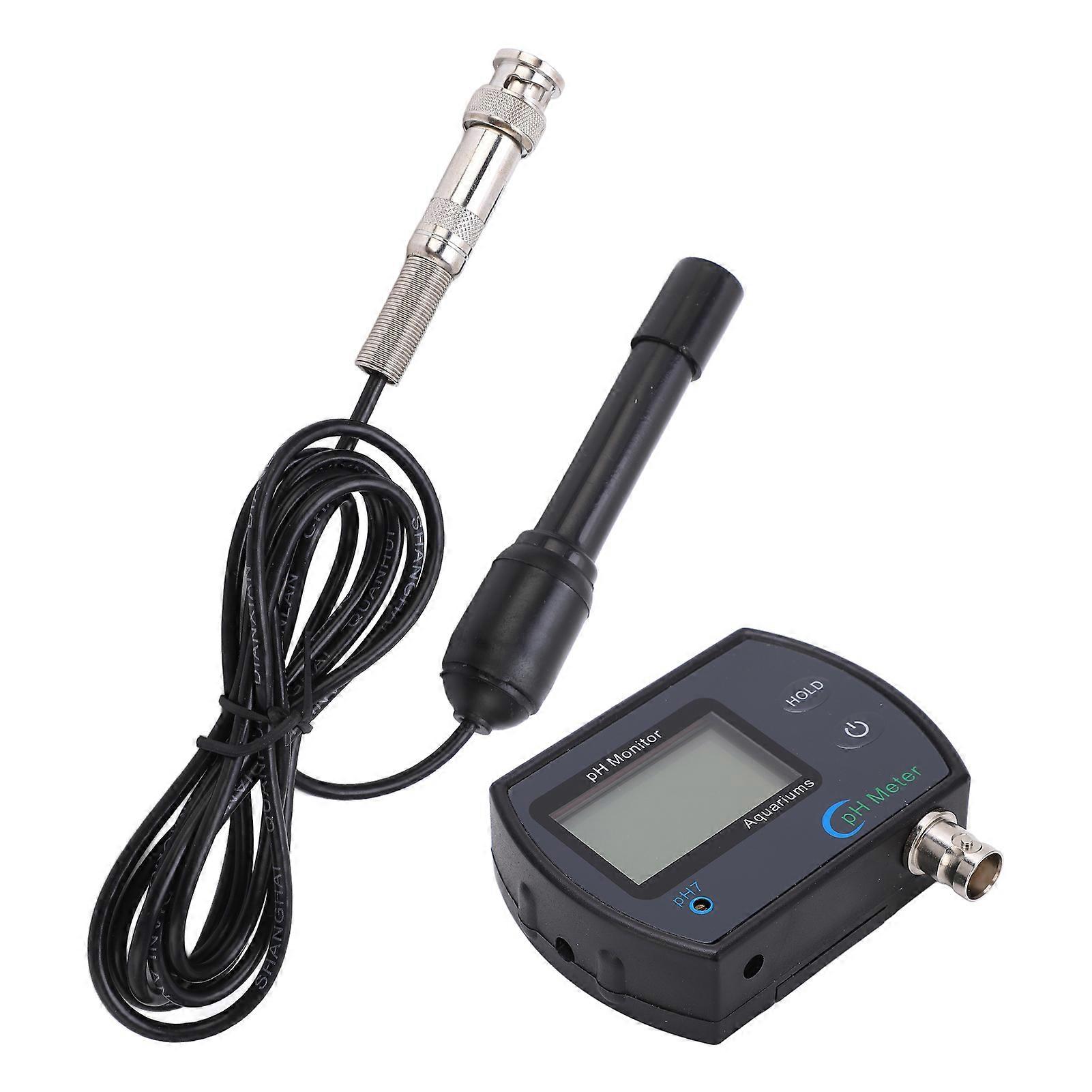 Water Quality Detector Multifunctional Easy Install Wide Range PH Meter for Food Testing HospitalsUK Plug 220V-240V 