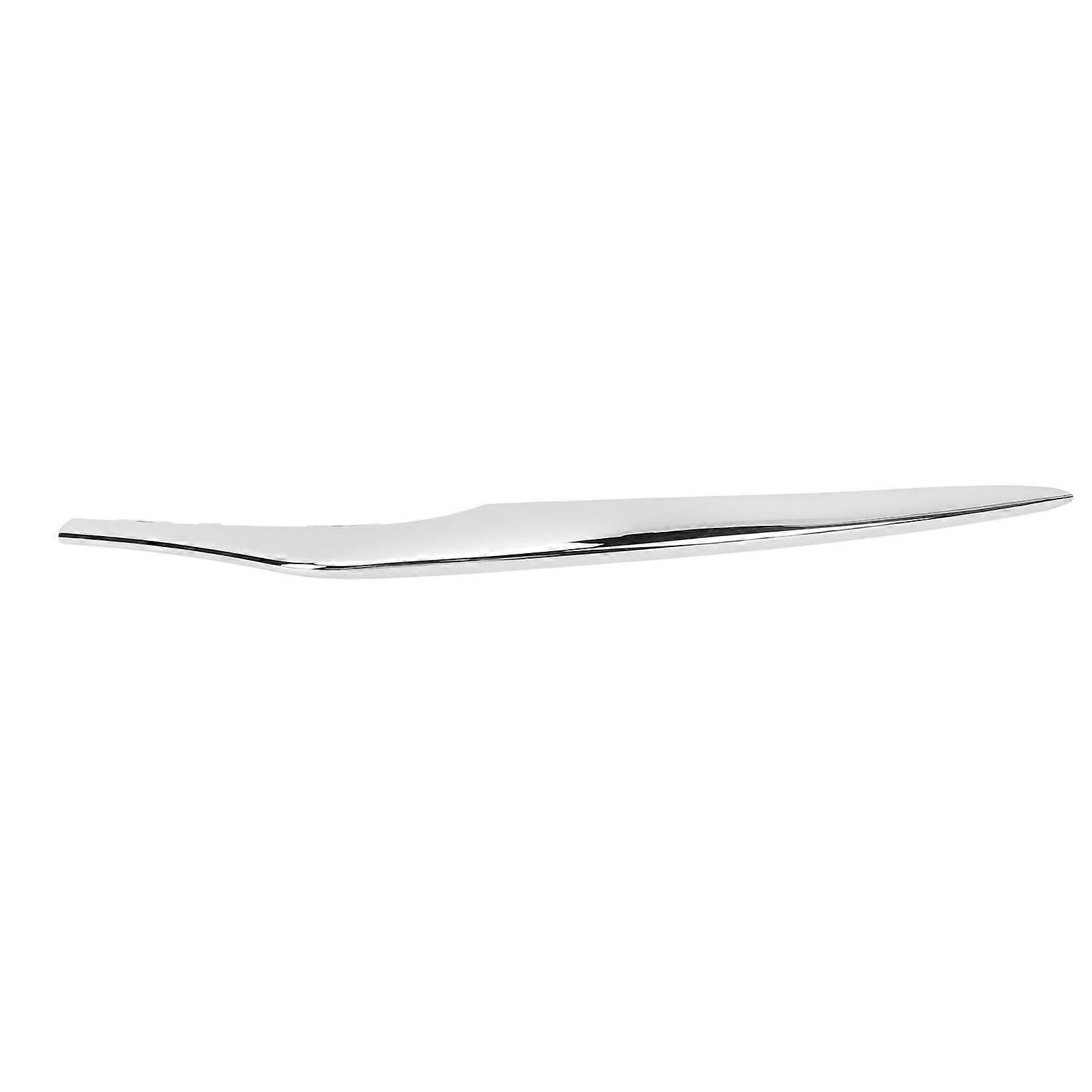 ABS Chrome Left Front Bumper Molding Trim for Mercedes CLA Class C117 Standard Version 2016 2017 2018 2019
