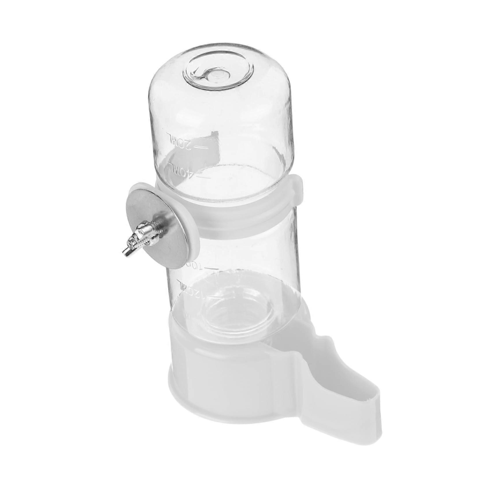 Automatic Bird Water Dispenser, Durable Plastic Drinking Fountain for Parrots and Budgies, Cage Feeder, Continuous-Flow