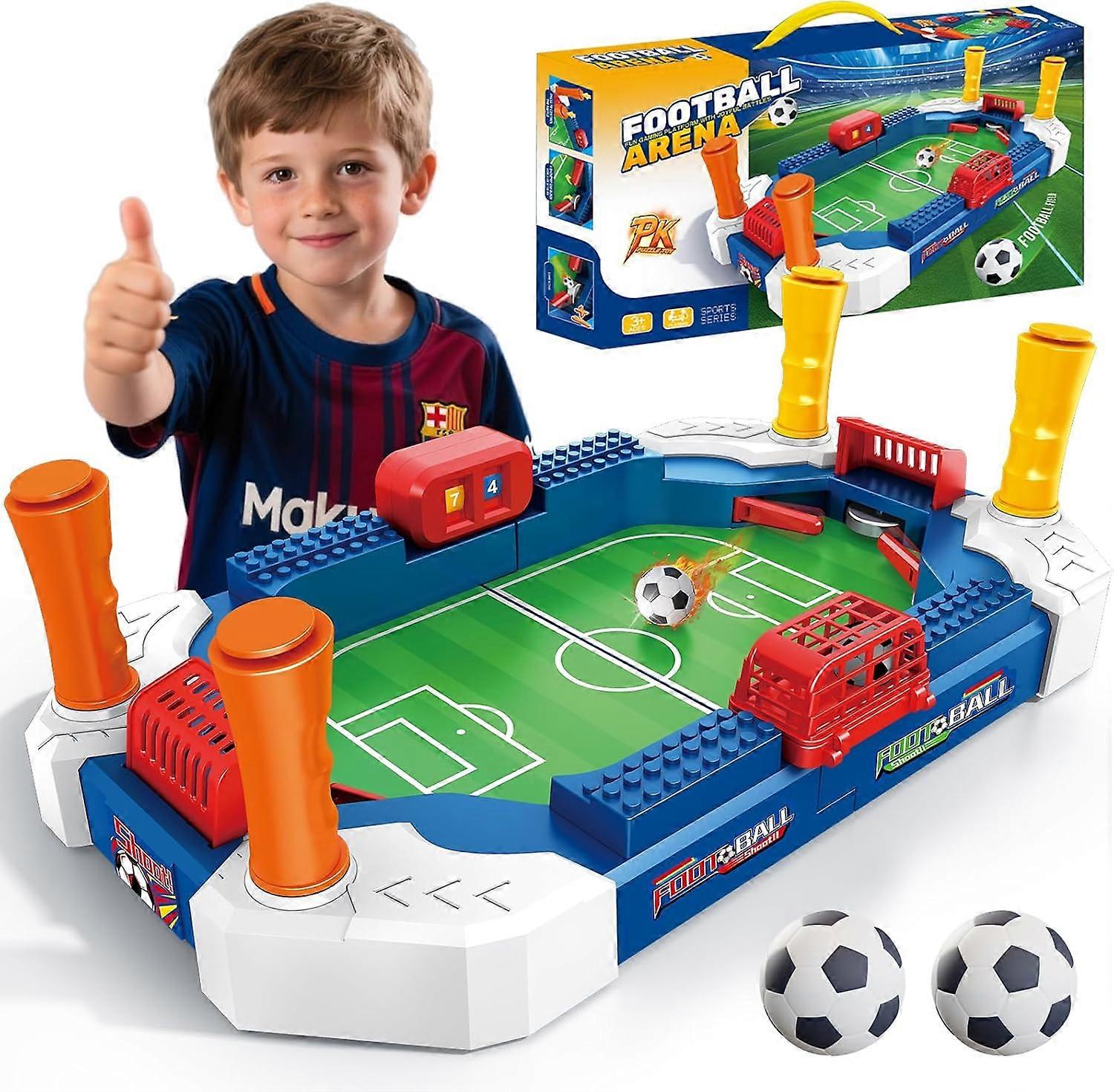 Mini Foosball Table, Soccer Board Game for Kids, Boys Girls Birthday Gifts, Football Games Pinball Machine, Indoor Outdoor Family Party Sports Toys