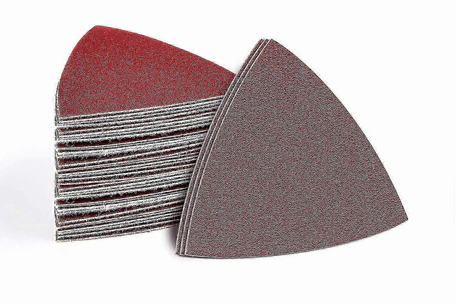 Triangular Sandpaper Sheets | 60-Pack | 80x80x80mm | Multiple Grits (60, 120, 240) | Versatile Finishing Tool
