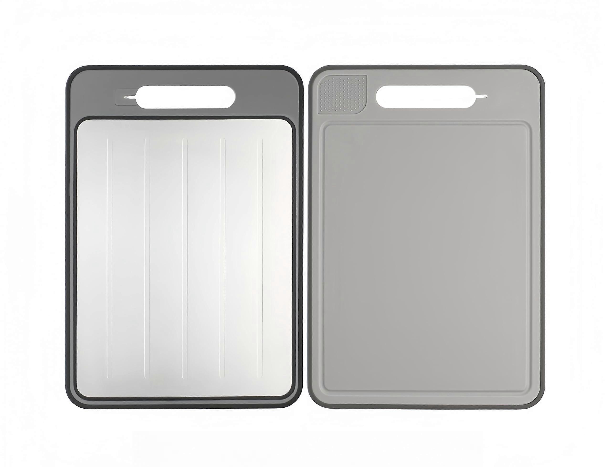 GaoBangM Defrost Tray, 4 in 1 Double Sided Defrosting Board, 14.3 × 9.8 Inch