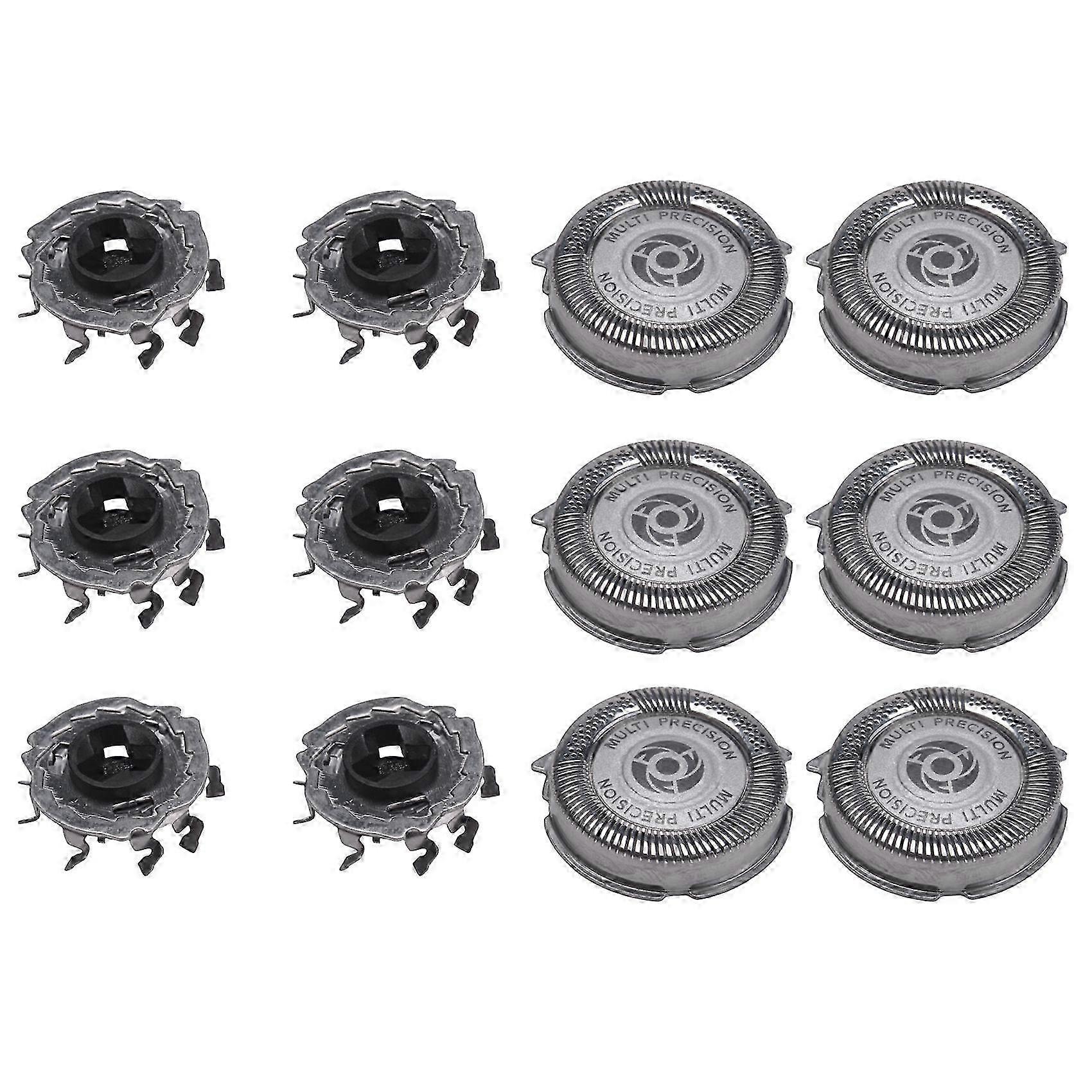 6 Pack SH50 Replacement Heads for Series 5000 Shavers, S5000 S5420 S5380 S5351 MultiPrecision Blades
