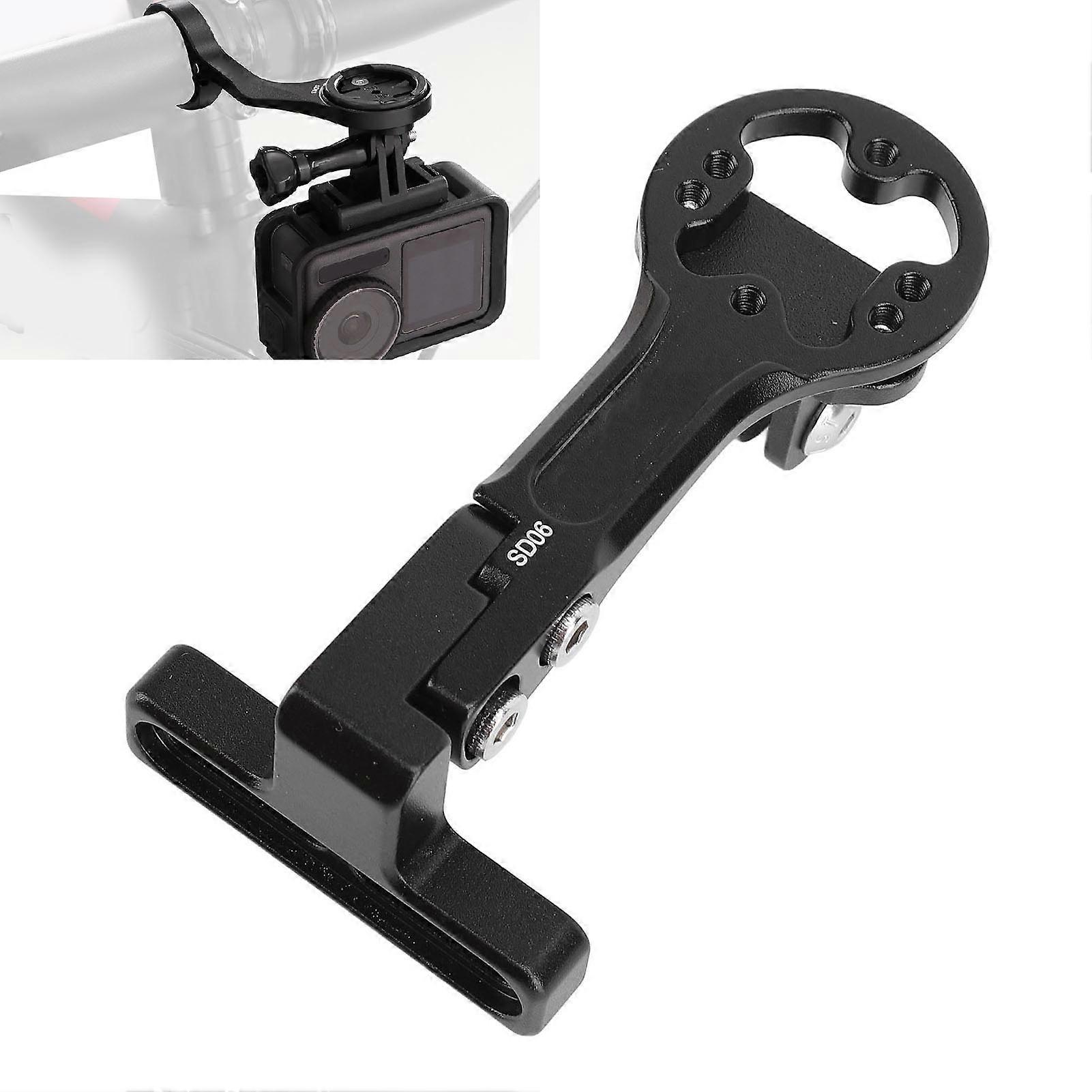Aluminum Alloy Cycling Computer Mount with Integrated Extension Bracket