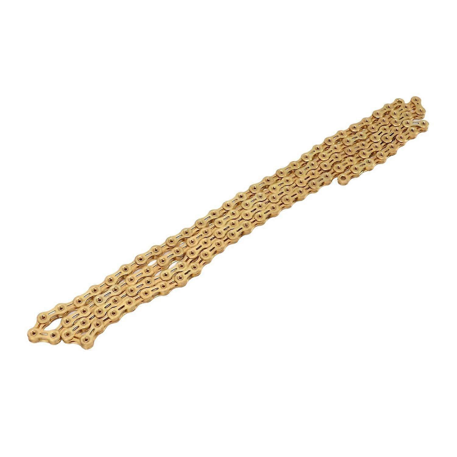 Mountain Road Bike Chain, 10 Speed Reinforced Outer Chamfer Bicycle Chain for