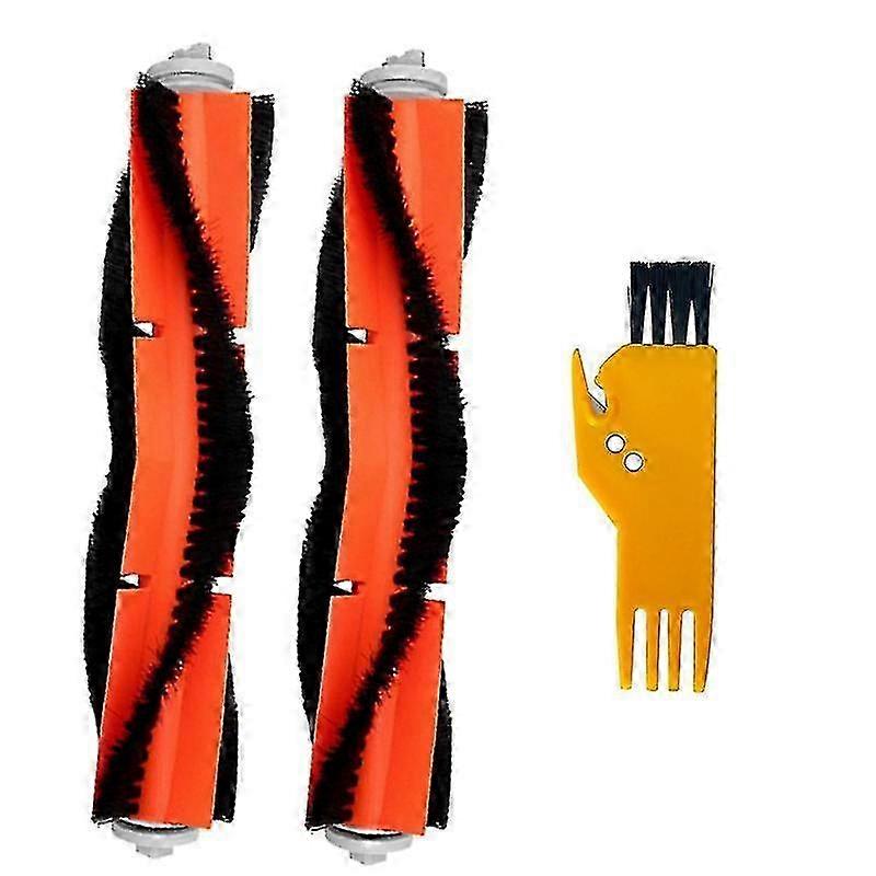 Sweeping robot main brush, suitable for Xiaomi 1c Stytj01zhm, 2 main brushes with cleaning tools