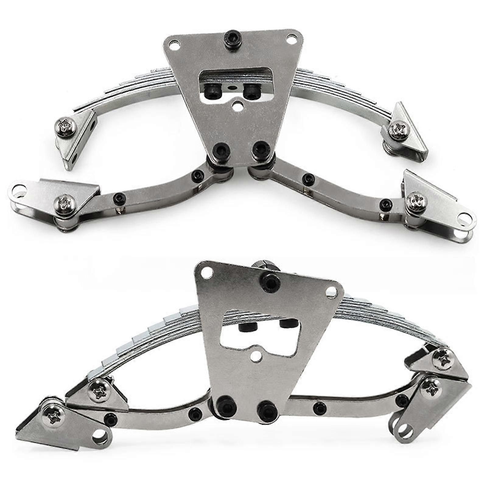 Corrosion Resistant Rear Shaft Suspension DIY Assembly Set Reinforced Part Suitable for 1/14 Remote Control Truck Models Multicolor