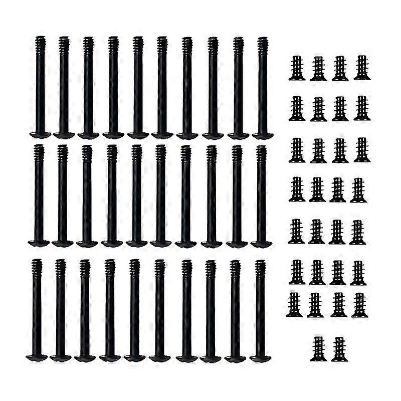 For 60pcs Computer Case Cooling Fan Screws Computer Fan Mount Long Short