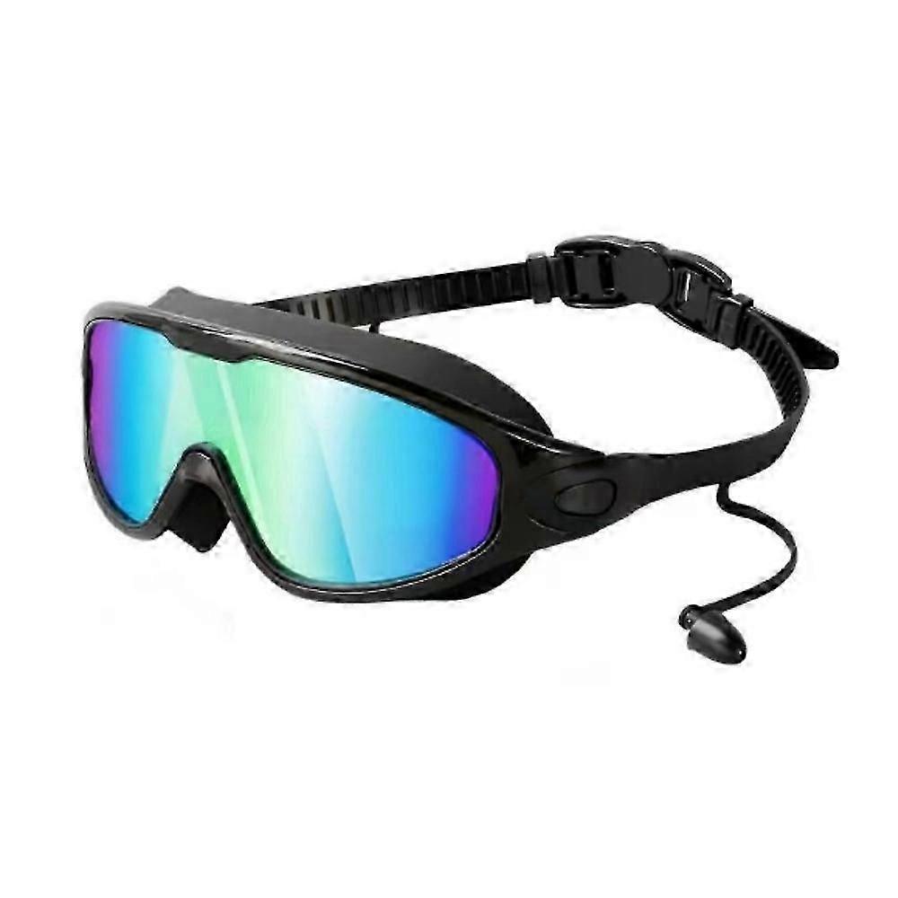 Anti fog swim goggles wide view UV protection no leaking
