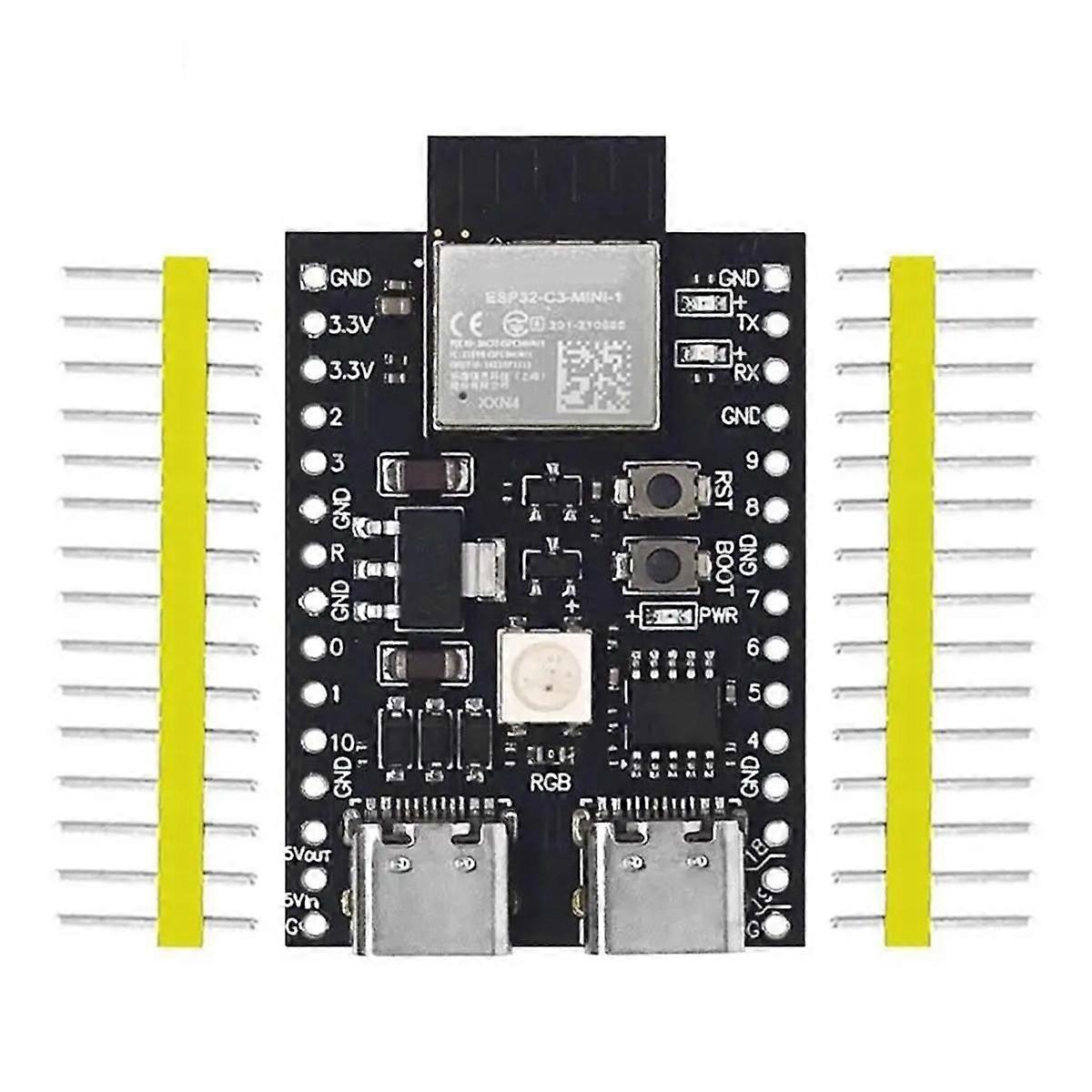 ESP32-C3 Development Board Dual Type-C WiFi Bluetooth BLE5.0 DevKitM-1 Core Board ESP32C3 Module