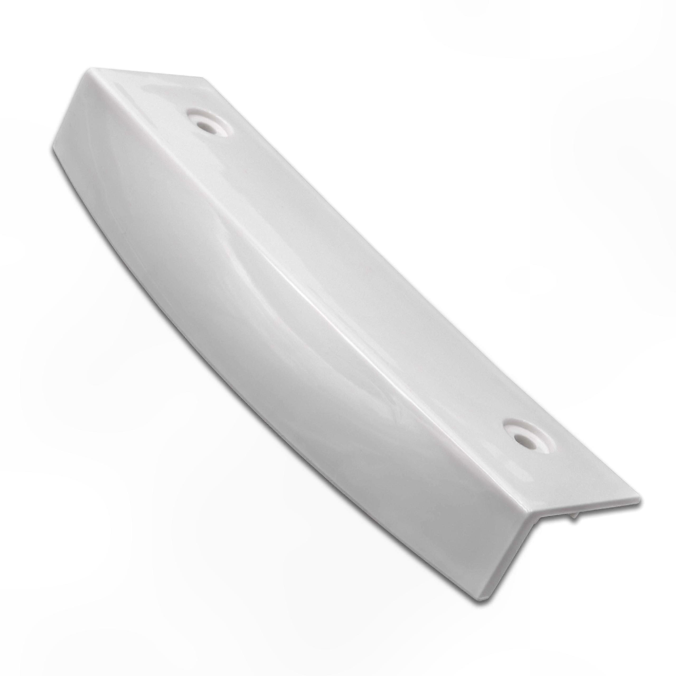 White Plastic Refrigerator Door Handle Replacement 00152790