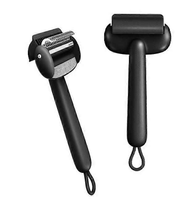 Self Cleaning Grooming Brush for Shedding Pets Rake Gently