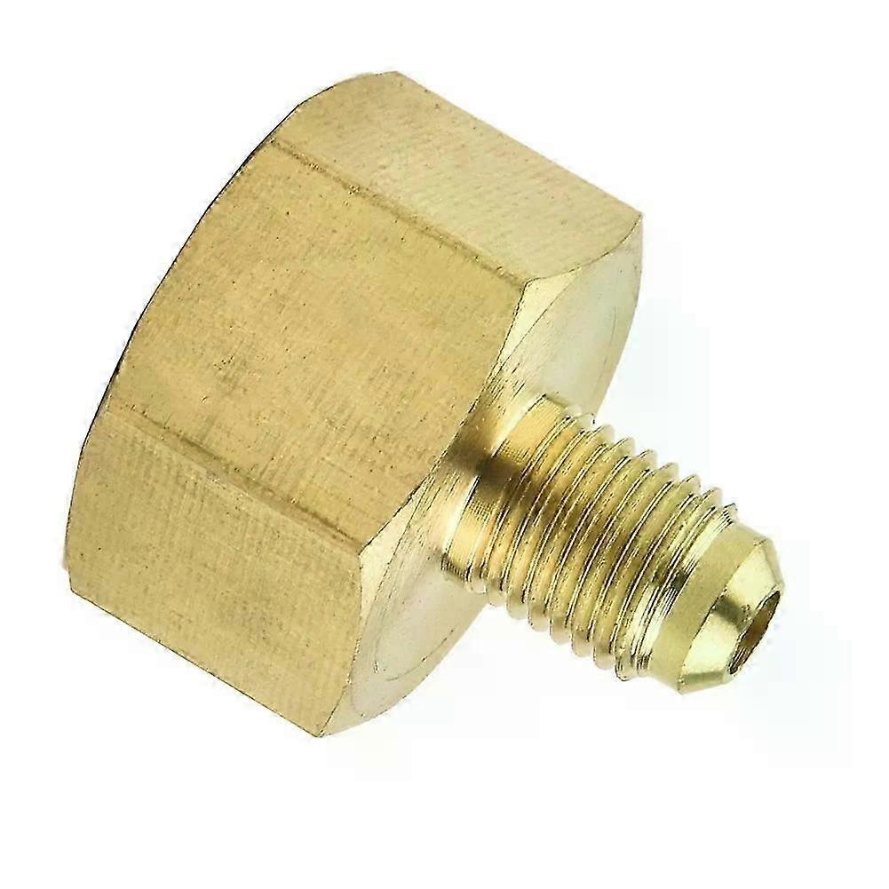 Car Conditioner Adapter Bottle Adapter For R134A 5/8 To 1/4 SAE Brass Nitrogen Pressure Reducer Quick Coupler Connector