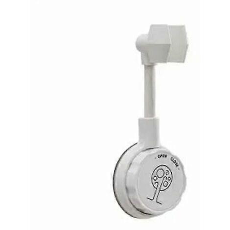Creative Universal Adjustable Shower Holder for Bathroom, White