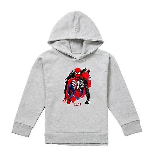 Spider-Man Childrens/Kids Symbiote Heather Pull Over Hoodie