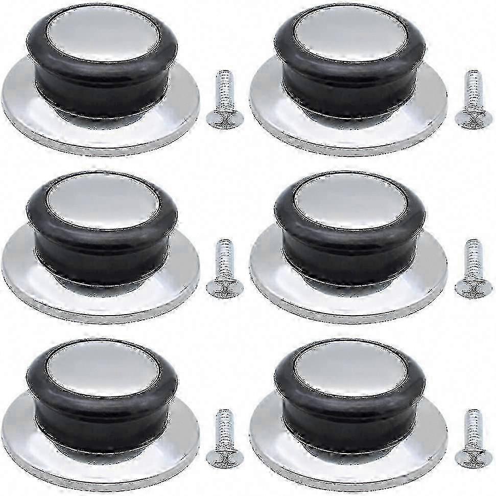 6pcs Universal Replacement Pot Lid Knob Handle for Cookware Pan Lids