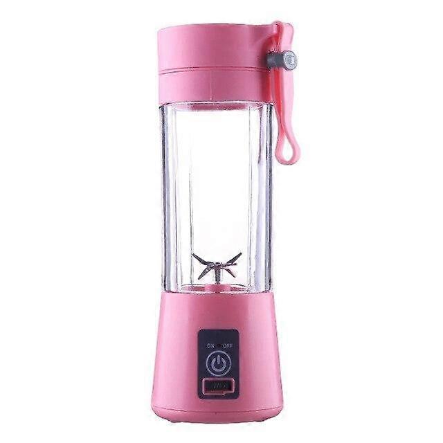 USB Rechargeable Portable Easy Blender Mini Juicer Multi Function USB Charging Juicer(pink)
