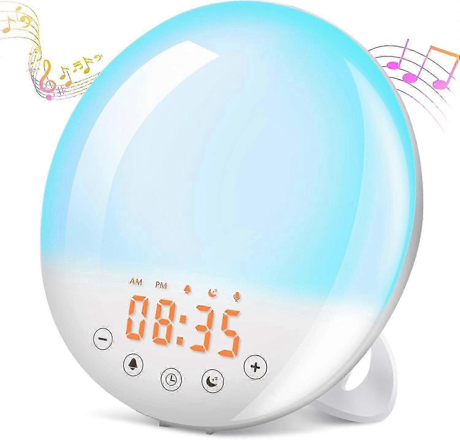 Alarm Clock Touch Control with Snooze Function FM Radio