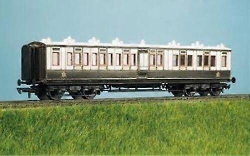 OO coach kit - LMS Arc Roof Corridor Brake Composite - Parkside PC733