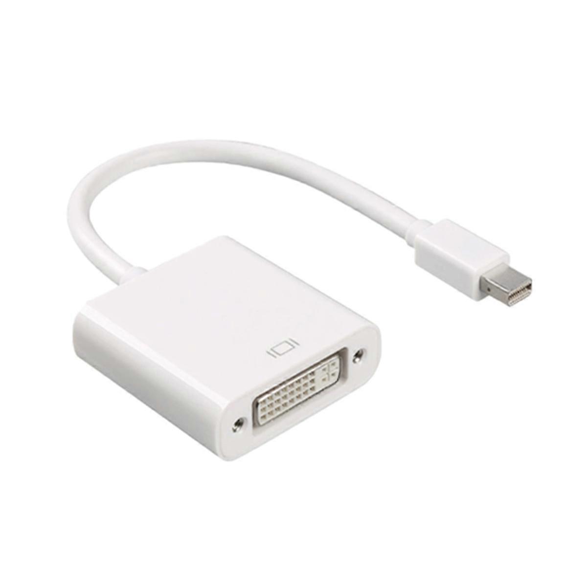 Mini DisplayPort Adapter DVI, Dual Link Active Adapter USB Power Up to 2560x1600 White