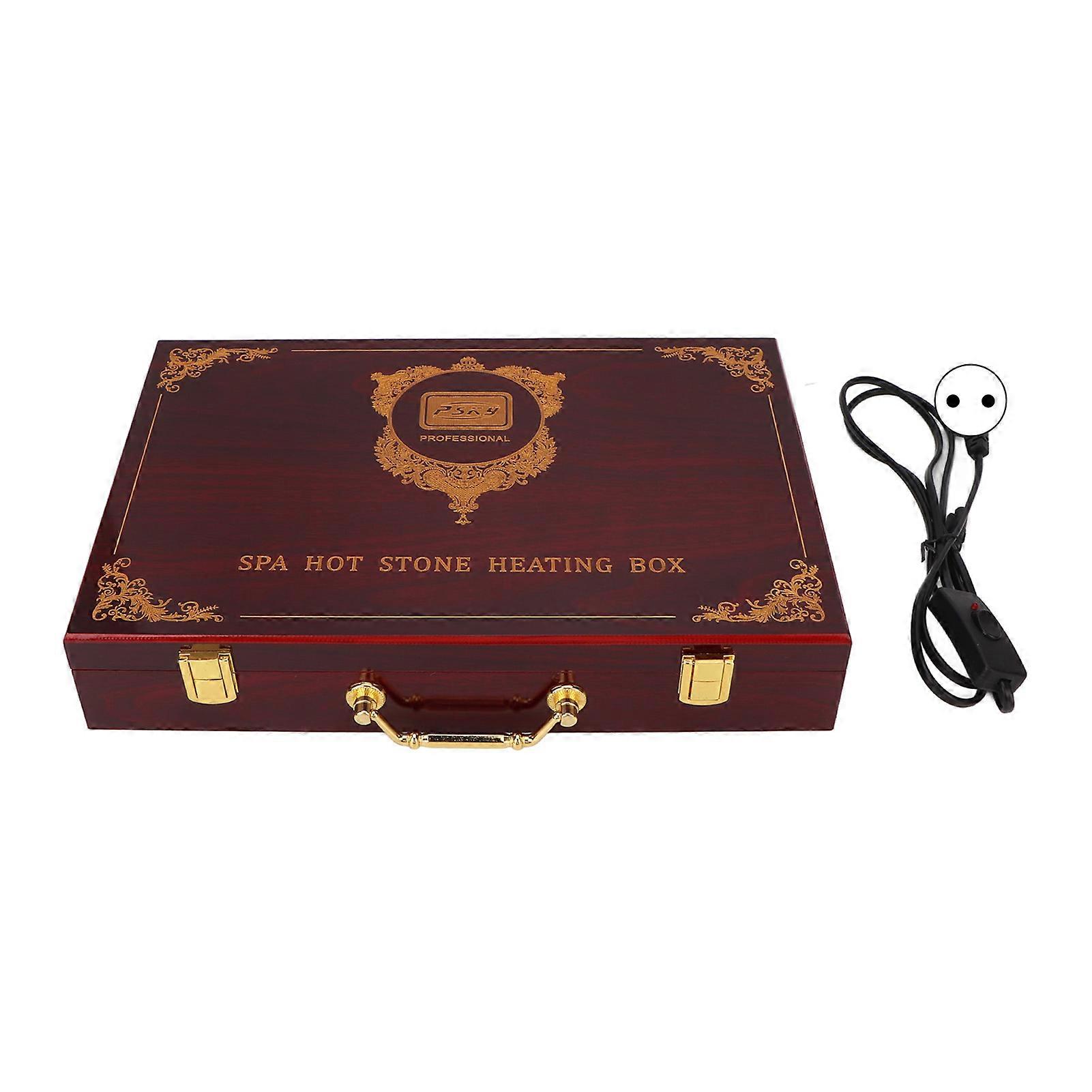 Chauffe-pierres chauffant professionnel portable, appareil de massage électrique pour la maison, le spa, prise UE 220 V