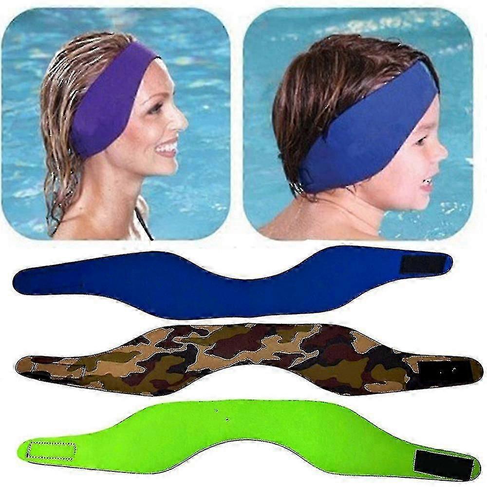Adjustable Waterproof Swimming Diving Ear Band Headband Earplug For Kid Keep Ear Protection For Water Sports Bathing Accessories Ns2 Hy