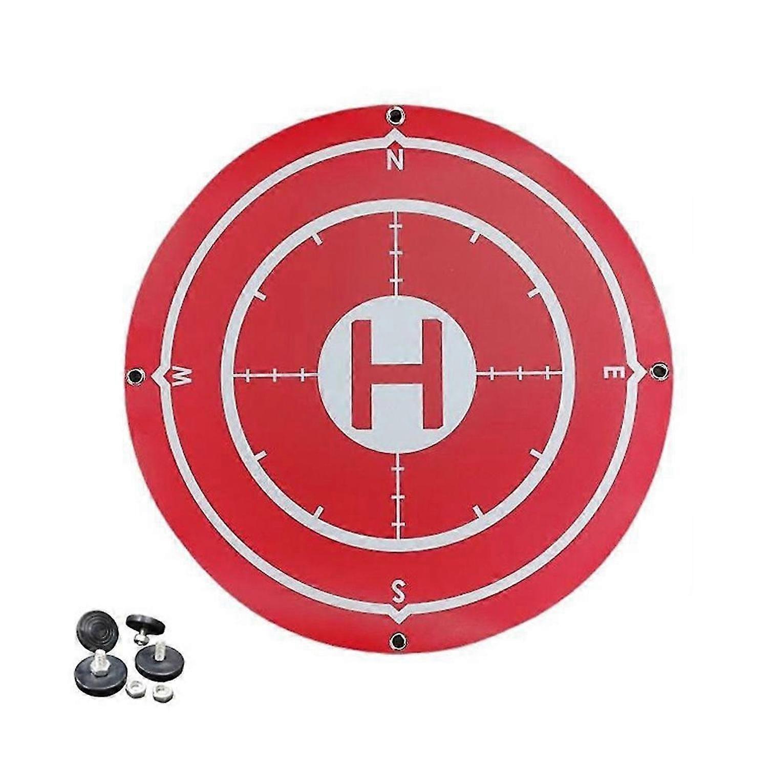 Foldable Portable Landing Pad for Drone Universal Red