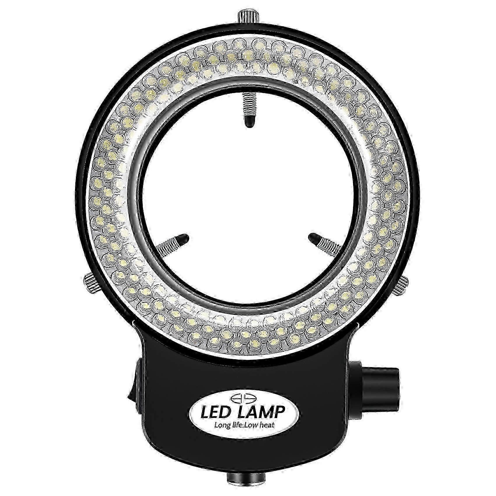 Suitable for 144 LED Mini Microscope Ring Light with 0- Adjustable Brightness-JC