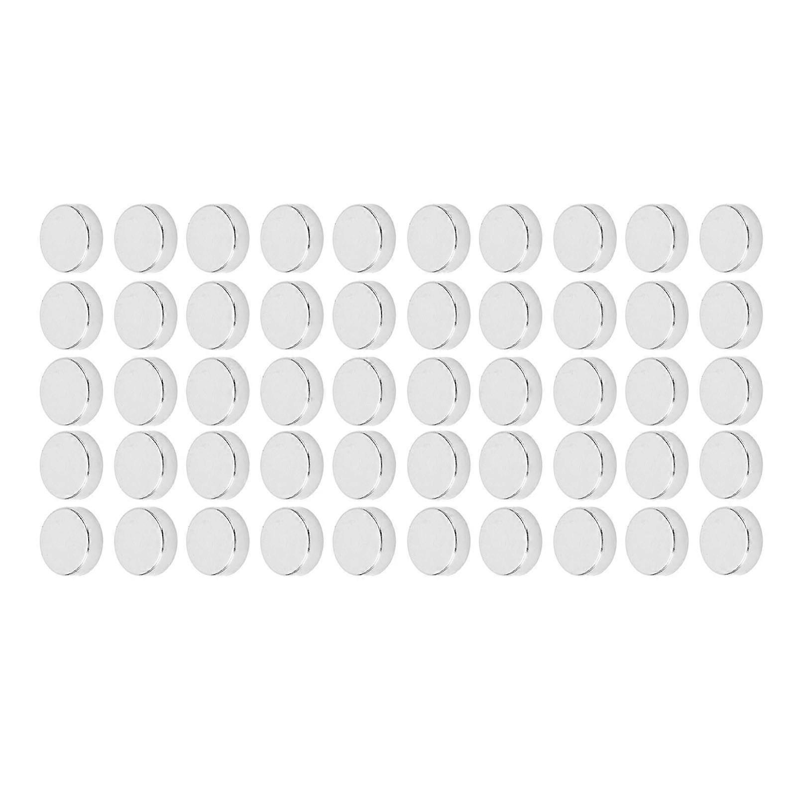 50 件钕盘磁铁 15x2mm 强力圆形 DIY 套件