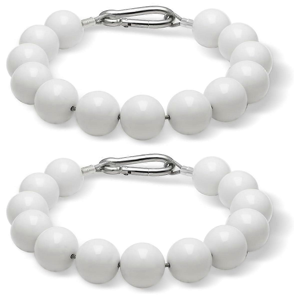 Flagpole bead chain gear fixing ring, beaded flagpole ring